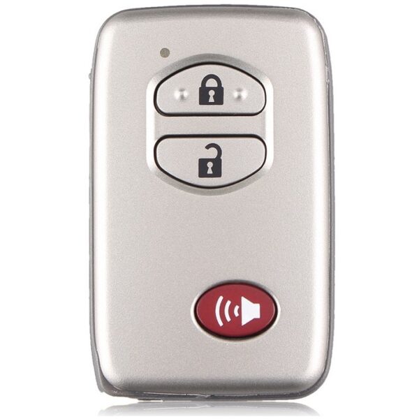 Bilnøglehus til Toyota Remote- 3 knapper
