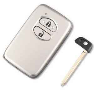 Bilnøglehus til Toyota Remote Nøgle - 2 knapper