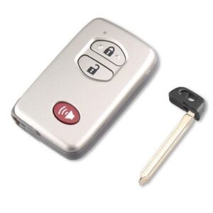 Bilnøglehus til Toyota Remote Nøgle - 3 knapper