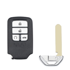 Bilnøglehus til Honda v4 Hold + 4 Knapper