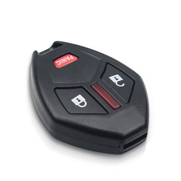 Bilnøglehus til Mitsubishi v5 Panic - 3 Knapper - Image 4