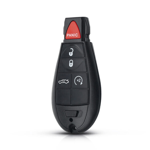 Bilnøglehus til Chrysler v3.1 - Panic 5 knapper - Image 2