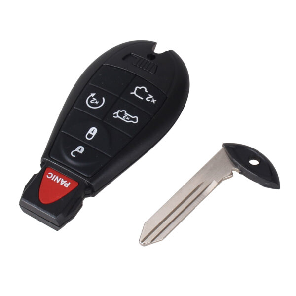 Bilnøglehus til Chrysler v3 - Panic 6 knapper - Image 3