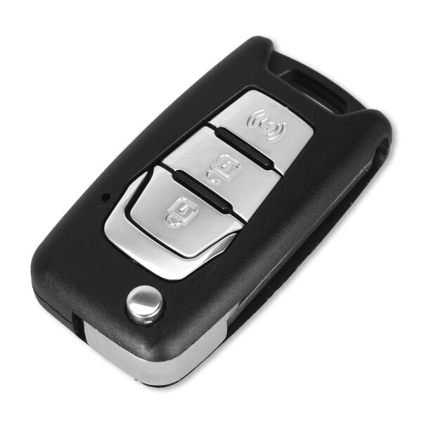 Bilnøglehus til Ssangyong Flip - 3-knapper