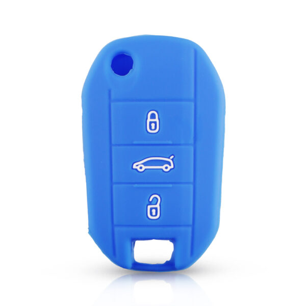 Silikone Nøgleetui til Citroen / Peugeot - 3-knapper - Image 3