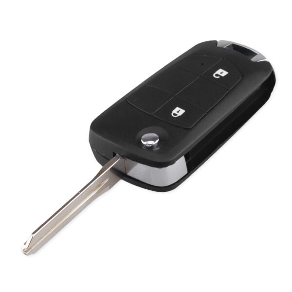 Bilnøglehus til Nissan v5 - 2-knapper - Image 8