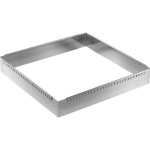 De Buyer Patisserie Justerbar Firkantet Bageramme – 30 til 57 cm