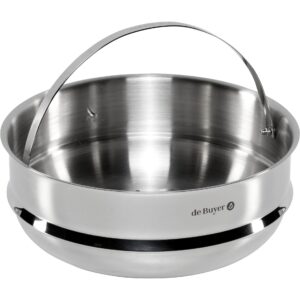 De Buyer Affinity Dampsats i rustfrit stål – 24 cm