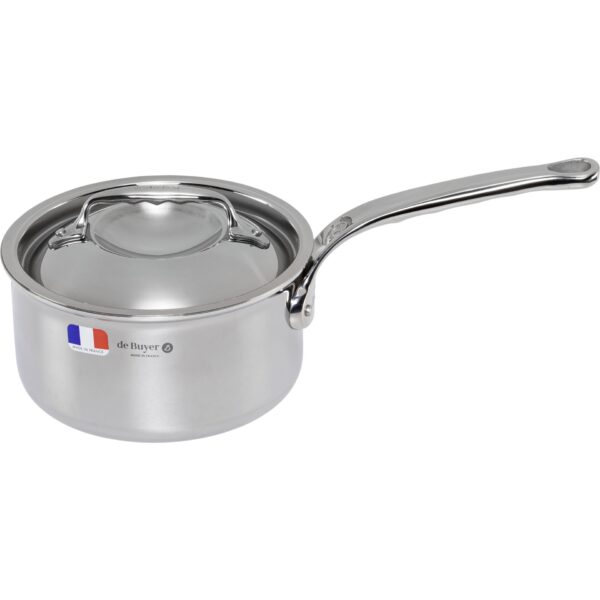 De Buyer Affinity Gryde med Låg – 16 cm