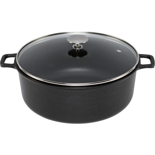 De Buyer Choc Extreme Gryde med Glaslåg – 24 cm