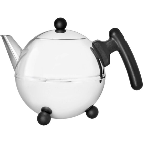Bredemeijer Duet Bella Ronde Tekande – 0,75 L (Rustfrit Stål / Sort)