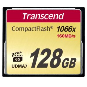 Transcend CompactFlash 128GB 1000x Hukommelseskort