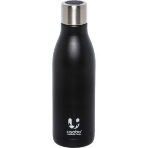 Asobu UV-Desinficerende Drikkeflaske Sort – 0,5 L