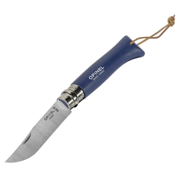 Opinel No. 08 Blue Foldekniv med Skede