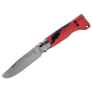 Opinel No. 07 Outdoor Junior Rød med Fløjte