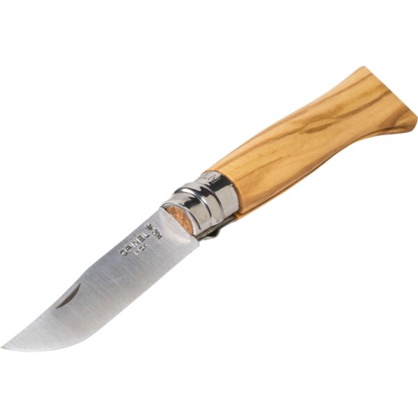 Opinel Foldekniv No. 08 – Oliventræ