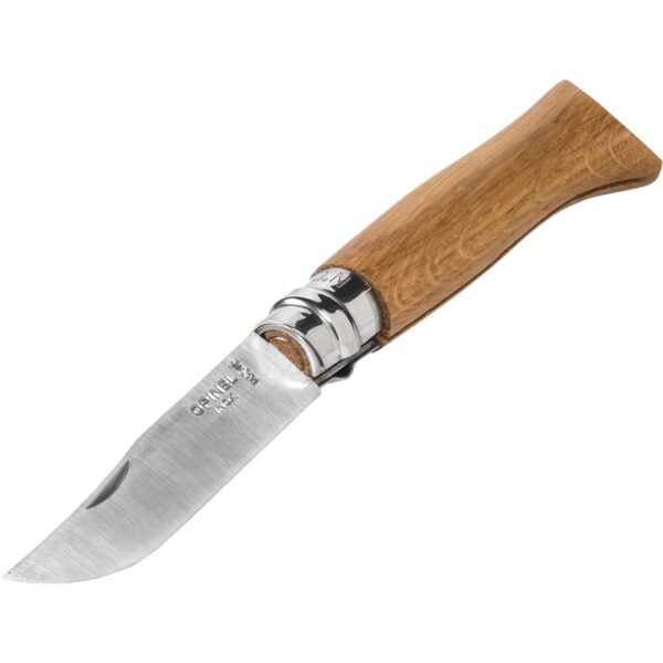 Opinel Foldekniv No. 08 – Egetræ