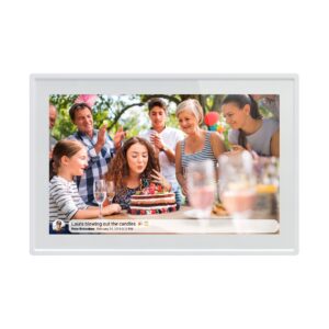 Braun DigiFrame 1019 WiFi 25,7cm 10,1" Hvid