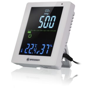 Bresser CO² Air Quality Monitor Hvid