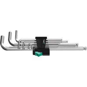 Wera 950/9 Hex-Plus 1 – 9-delt metrisk unbrakonøglesæt