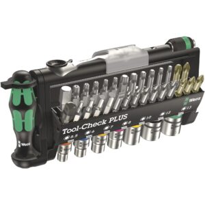 Wera Tool-Check PLUS – 39-delt bit- og skraldesæt med toppe