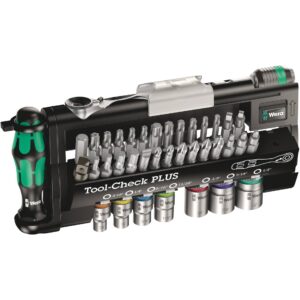 Wera Tool-Check PLUS Imperial – 39-delt bit- og skraldesæt med tomme-mål