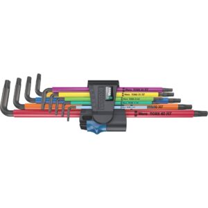Wera 967/9 TX XL Multicolour HF 1 L-key set – 9 dele