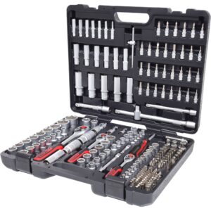 KS Tools 1/4" + 3/8" + 1/2" topnøglesæt, 195 dele (917.0795)
