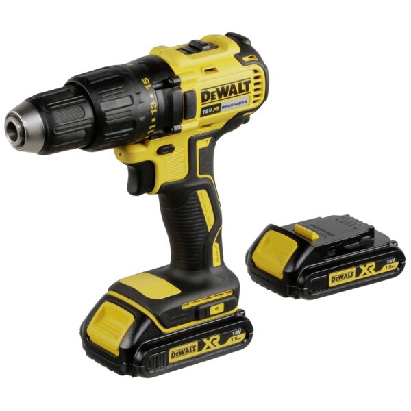 DeWalt DCD777S2T 18V XR Akku Boremaskine/skruemaskine – inkl. 2 batterier og TSTAK-kuffert
