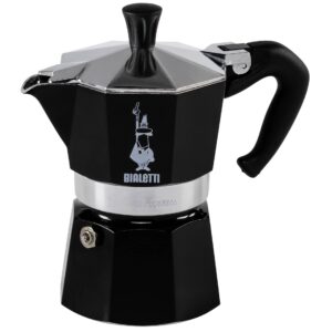 Bialetti Moka Express 3-kops Sort (Nera) – Espressokande