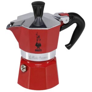 Bialetti Moka Express 1-kops Rød (Rossa) – Espressokande