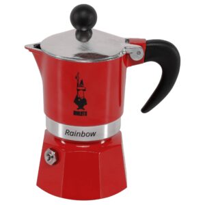 Bialetti Rainbow 1-kops Rød – Espressokande