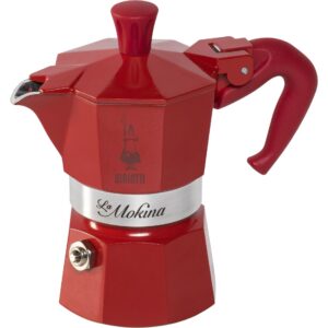 Bialetti La MOKINA Rød – Winter Wonderland Edition
