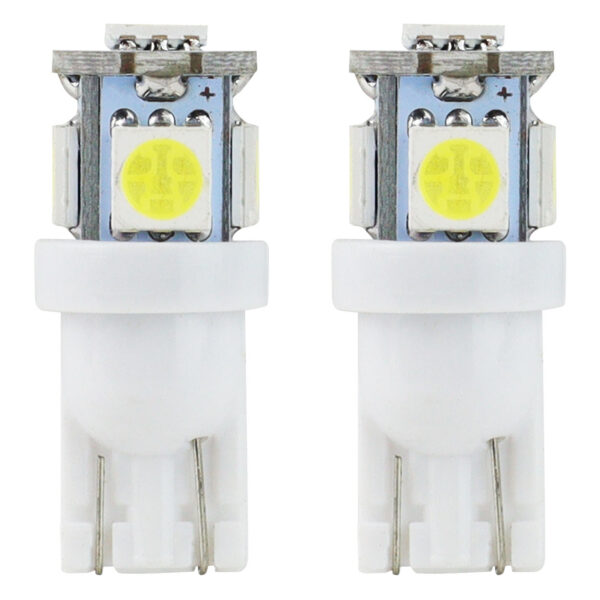 LED Pære T10 W5W 5xSMD 5050 – 12V – 5600K