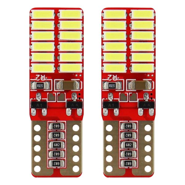 LED W5W 20x4014 CANBUS 12–24V – 2 stk.