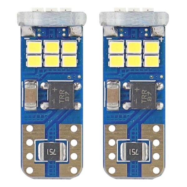 LED W5W CANBUS 12-24V – 2 stk.