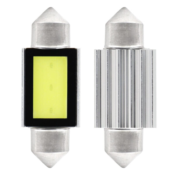 LED CANBUS Pære COB3 Festoon C5W/C10W/C3W 36mm – 12V (Hvid 5600K)