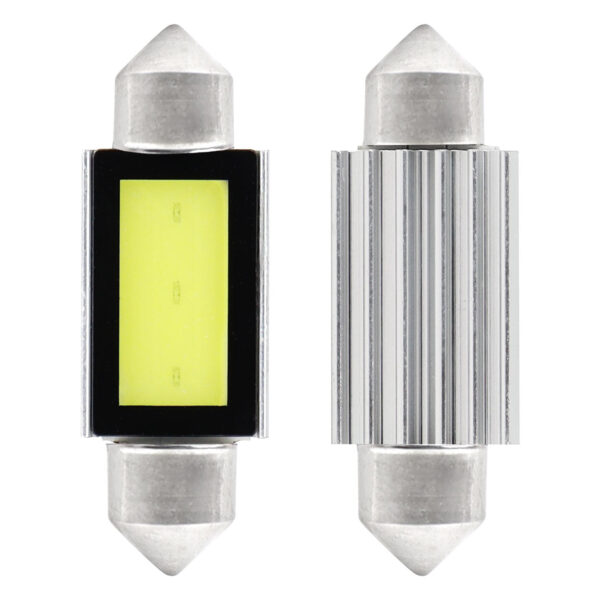 LED CANBUS Pære COB3 Festoon C5W/C10W/C3W 39mm – 12V (Hvid 5600K)