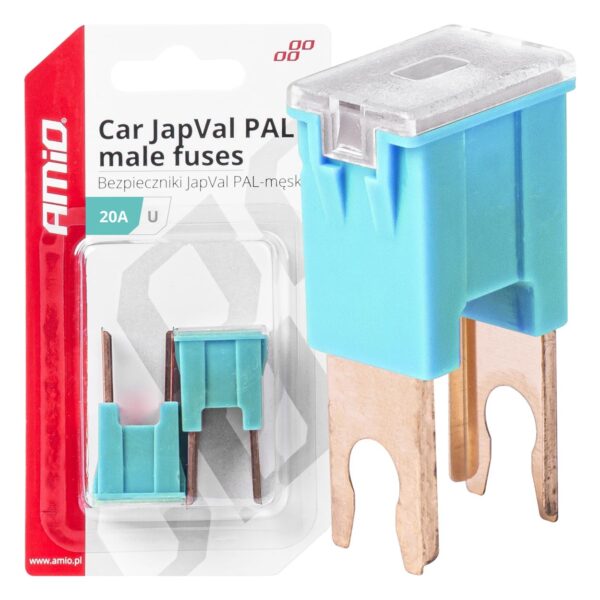AMiO PAL U Han-sikring 20A (2 stk)