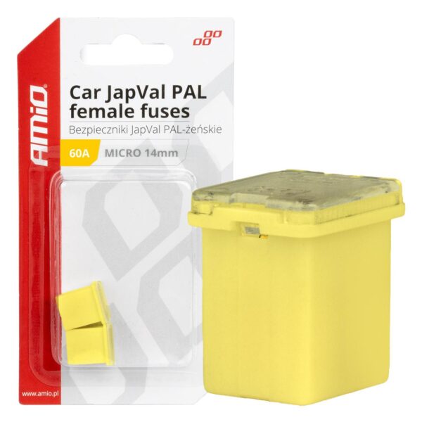 AMiO PAL Micro Hun-sikringer 60A – 2 stk
