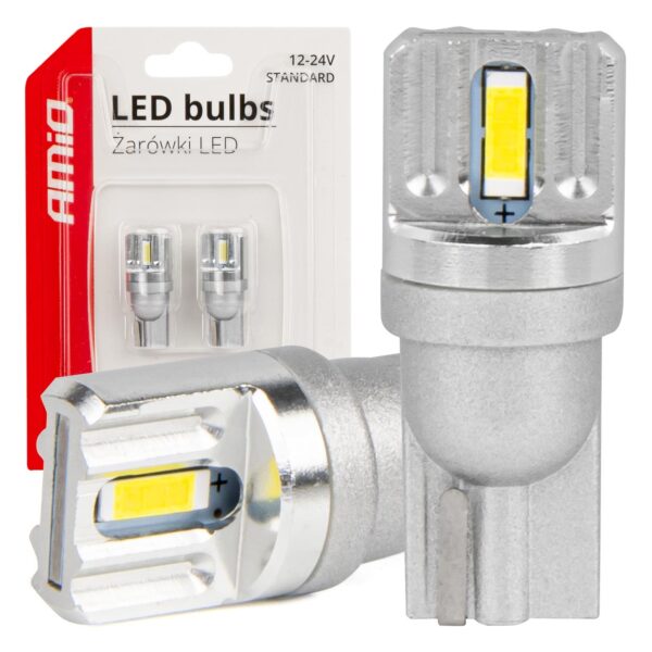 LED W5W 2x SMD 1860 Hvid – Kompakt og effektiv belysning til bilen (uden CANBUS)