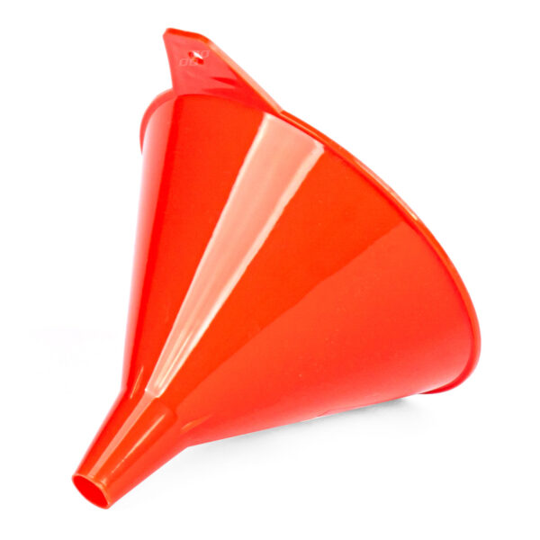 Universel Rød plastiktragt - 14cm