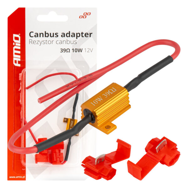 CANBUS 39Ω 10W – Til LED-lys i bil – Fejlfrit og stabilt lys