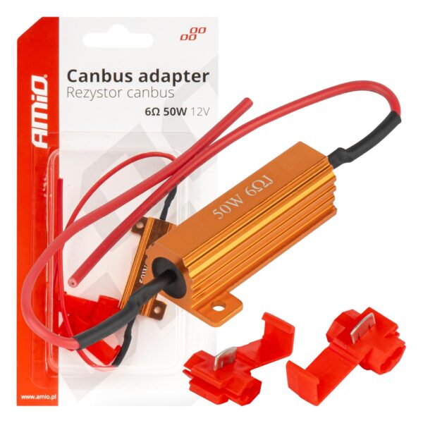 CANBUS modstand 6Ω 50W – Stabilitet og fejlfri LED-belysning