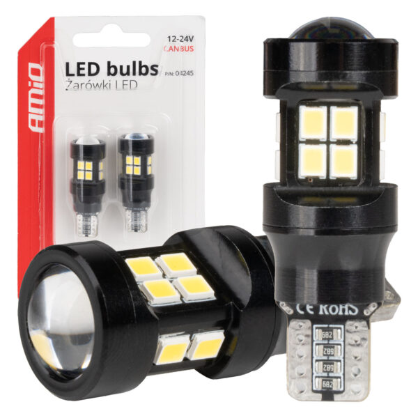 LED CANBUS T15 W16W 15SMD 2835 Hvid