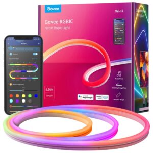 Govee RGBIC Neon Rope Light - 2 meter