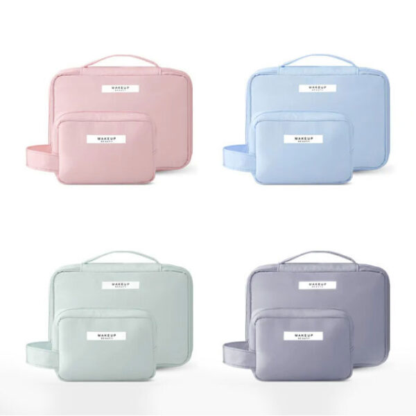 Kosmetik taske i nylon & beauty box