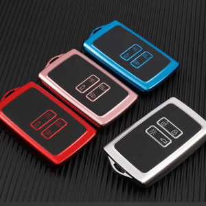 Bilnøglecover i TPU til Renault - 4 knapper