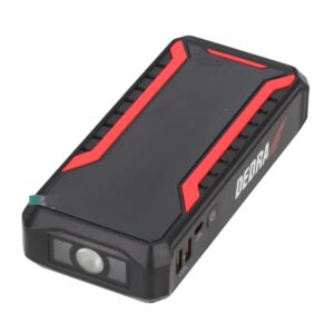 Powerbank med jumpstarter 12000 mAh – LCD display