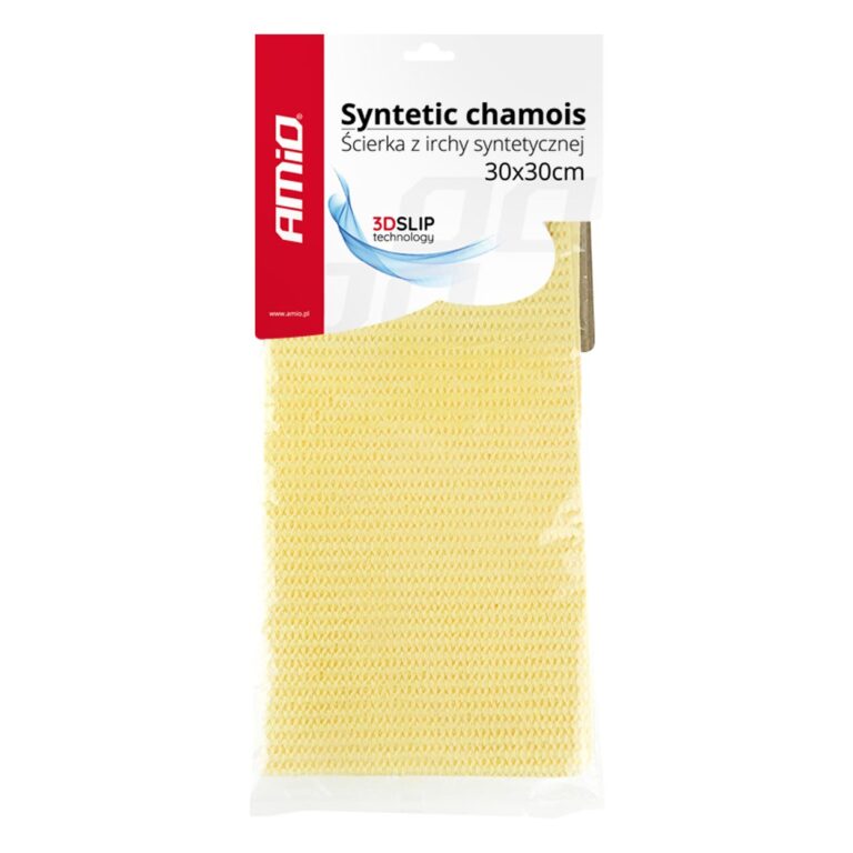 Syntetisk vaskeskind med 3D glide-teknologi 30 x 30 cm